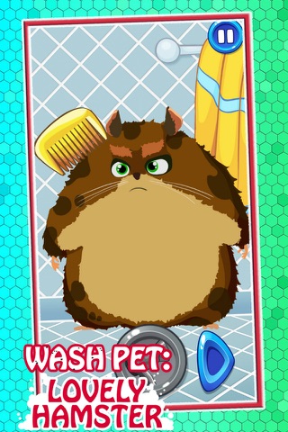 Wash Pet: Lovely Hamster screenshot 2