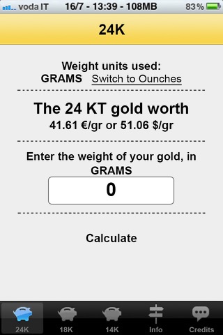 Gold Price Calculator Live screenshot 2