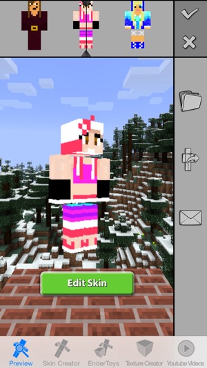 Girls Skins Pro for Minecraft Game Textures Skin(圖2)-速報App