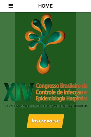 Congresso Brasileiro de Controle de Infecção e Epidemiologia Hospitalar screenshot 2