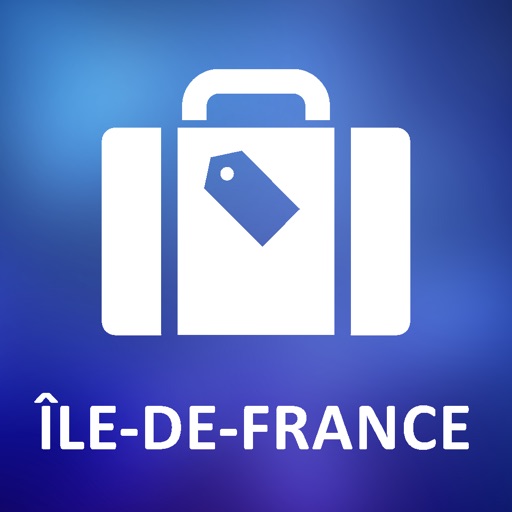Ile-de-France Offline Vector Map