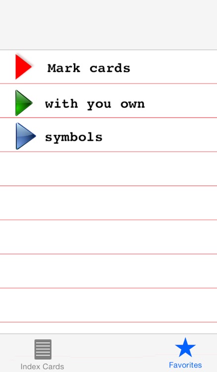 Index Cards ®
