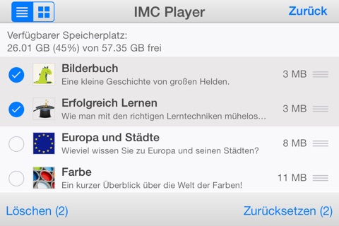 IMC Player screenshot 3