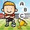 ABC Animated Soccer Cup 2014 Spelling Free Game for School Kids! Playing Fun For Small Children To Learn Spell English Football Words & Players! Education Kids App