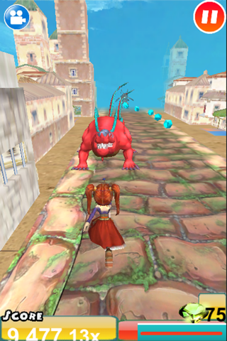 Epic 3D Castle Storm Heroes Reckless Dash: Knights Rival Run screenshot 3