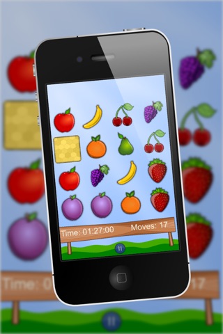 Fruit Memory Matches - Logic Brain Game screenshot 3