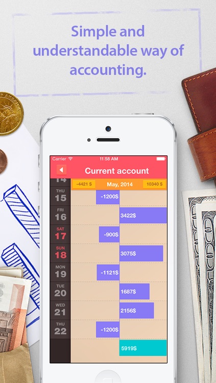 Ledger - lux income and expense accounting tool for planning your budget