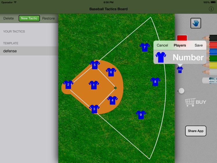 Baseball Tactics Board screenshot-4