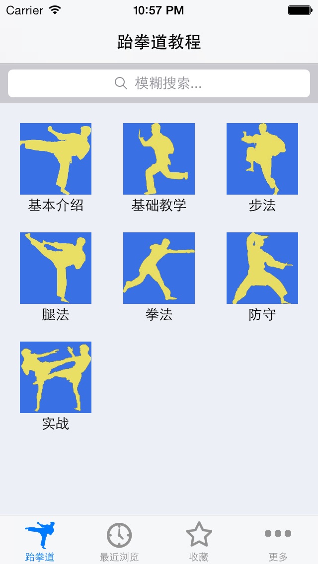 跆拳道教程(视频演示教学)(已下架)