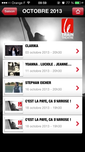 Le Train théâtre - Scène conventionnée chanson(圖4)-速報App