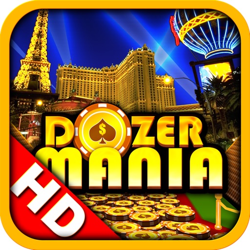 Dozer Mania Pusher World Tour HD FREE - FREE Coins Daily icon