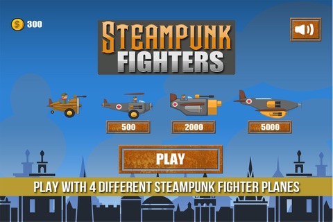 SteamPunk Fighters - A Side Scrolling Fast Shooting Game screenshot 2