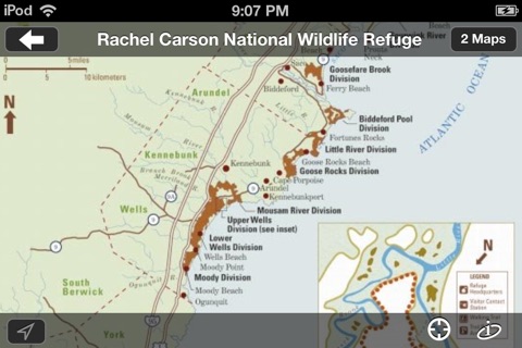 myRefuge – maps and information on bird watching, trails, and historic sites in National Wildlife Refuges screenshot 4
