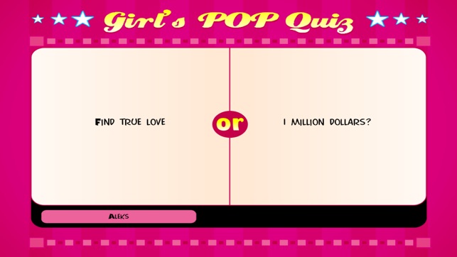 Girl's Pop Quiz - Girls Game Only HD (formerly Would You Rat(圖2)-速報App