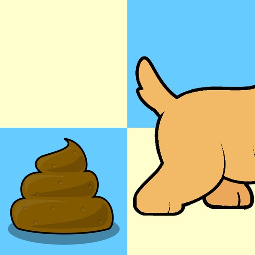 Don't Step The Poop, Step on the Blue Tile icon