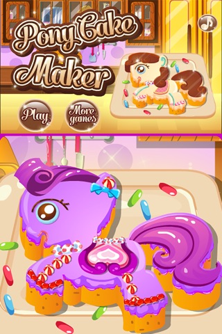 Pony Cake Maker screenshot 2