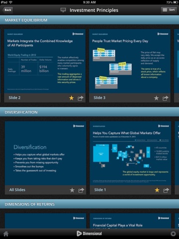 Dimensional Advisor App screenshot 2