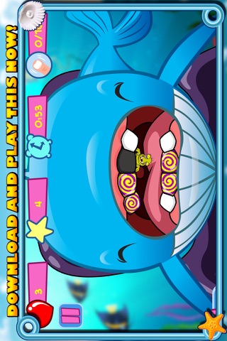 Fun Whale Dentist - Big teeth in the ocean of fish screenshot 3