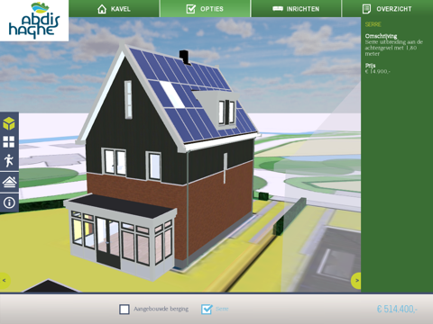 Abdis Haghe Woningconfigurator screenshot 2