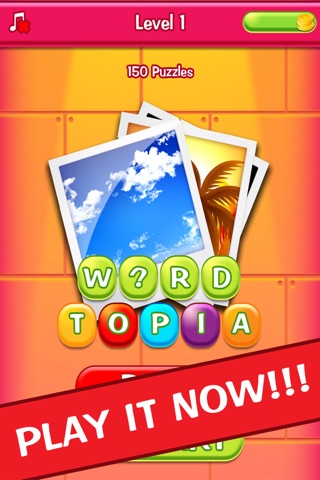 Wordtopia - Reveal the Hidden Picture and Guess the Word Puzzle Quiz Game screenshot 3