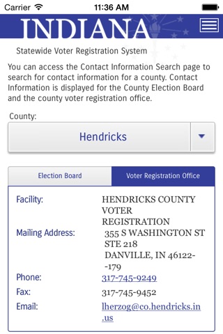 Indiana Voters screenshot 3