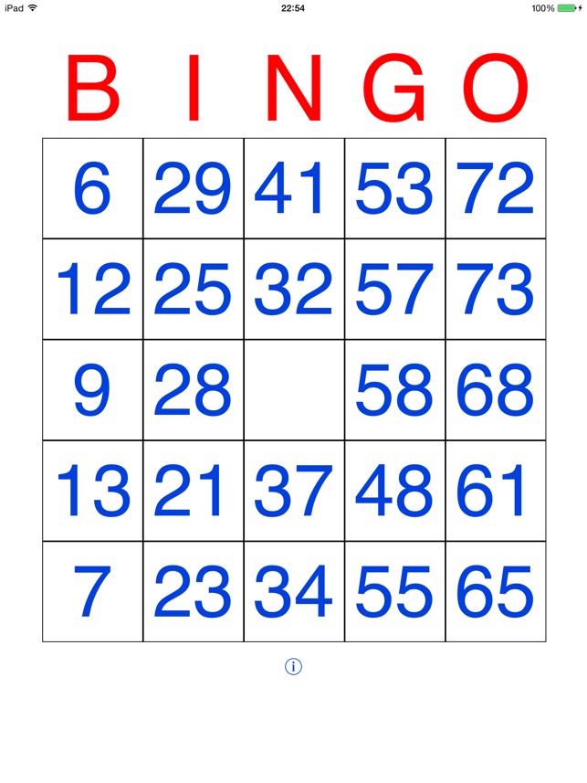 Speelkaart - om Bingo te spelen(圖1)-速報App