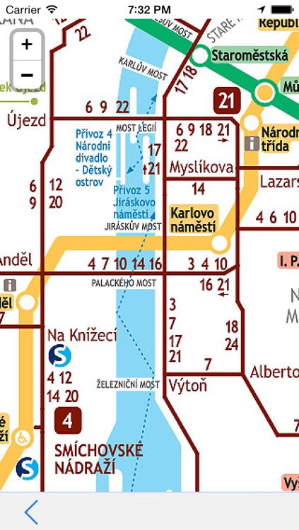 Offline Map Praha - Guide, Attractions and Transports