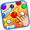 PoP PoP The Balloons is a cool action game for all family, it's very easy and intuitive to play, but it will be hard to stop playing