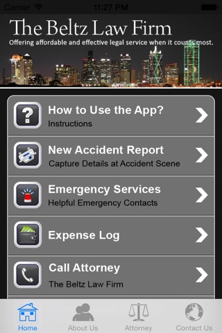 Accident App by Beltz Law Firm screenshot 2