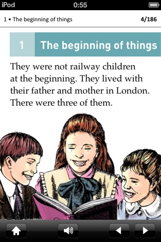 The Railway Children: Oxford Bookworms Stage 3 Reader (for iPhone) screenshot 2