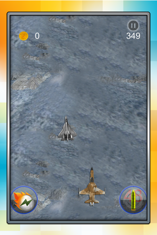 Aerial Jet Combat - Shooting Air Plane War Fighter Pilot Free screenshot 3