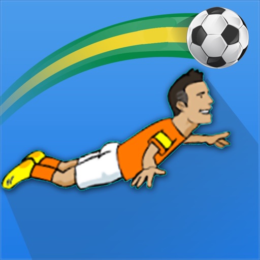 Flying Striker - A tribute to Legendary hero-s Famous Head shot beating Goalkeeper icon