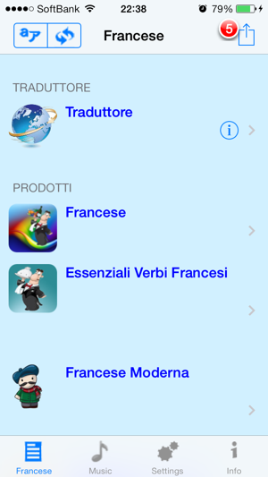 Francese - Talking Italian to French Phrase Book(圖5)-速報App