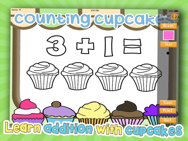 Counting Cupcakes - A Sweet Addition Pai