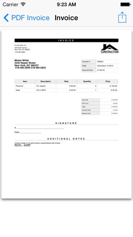 Simple Invoice Maker | Create PDF from your iPhoneのおすすめ画像3