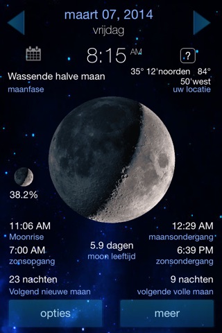 It's A Better Clock - Weather forecaster and Lunar Phase calendar screenshot 2