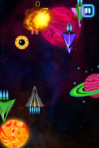 Total Galaxy Alien UFO Attack Game screenshot 2