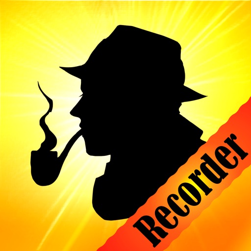 Detective's Voice Recorder - One Touch Fast Secret and Professional Recorder Icon