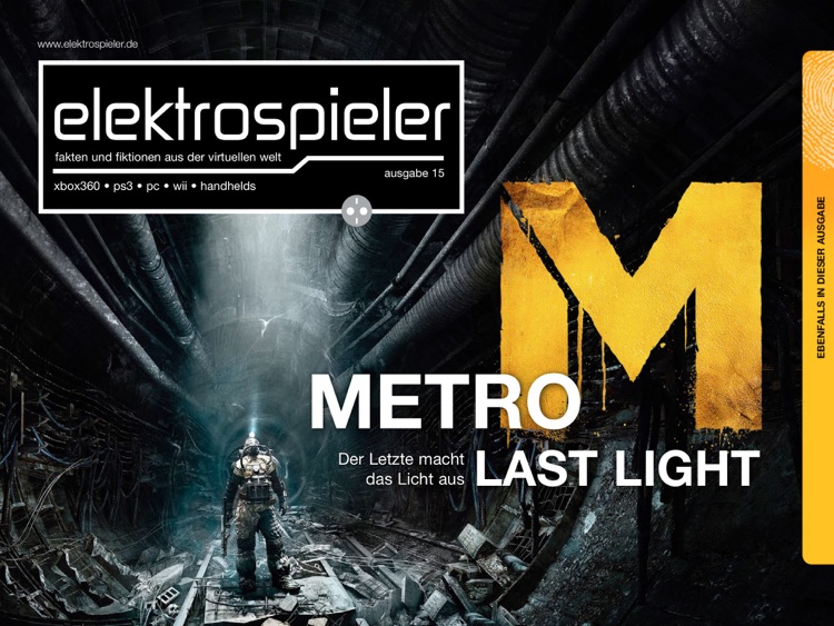elektrospieler „Metro: Last Light“-Edition