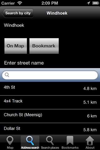 Offline Map Namibia: City Navigator Maps screenshot 4