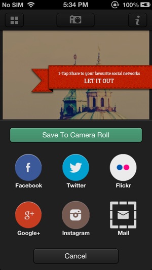 Zitrr Camera Screenshot