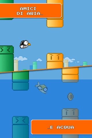 Flappy Buddies: A tiny bird and its fish friends adventure screenshot 2
