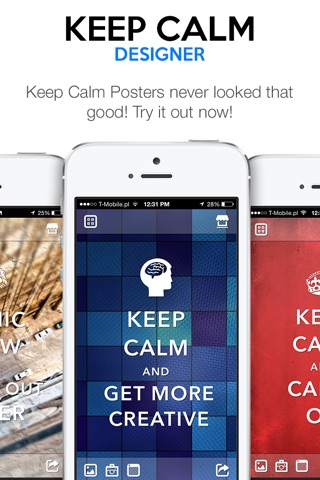 Keep Calm Designer - Create Custom Posters and Wallpapers screenshot 2