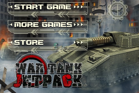 War Tank Jetpack screenshot 2