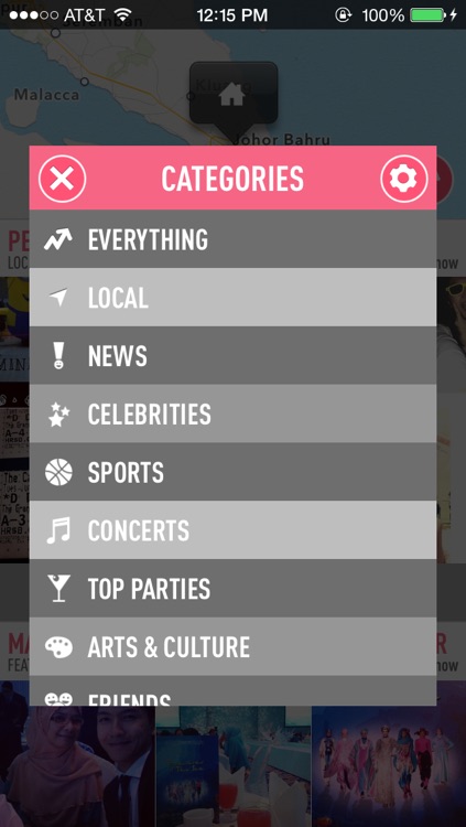 Now - What's happening in the world based on Instagram, Vine, Facebook, Google +