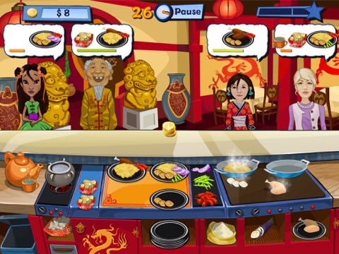 Happy Chef 2 HD iPad app afbeelding 1