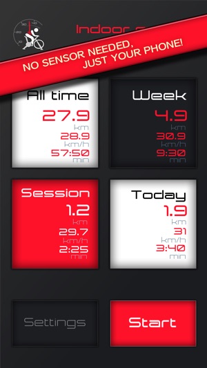 Indoor Cycling Speedometer with Gyroscope(圖1)-速報App