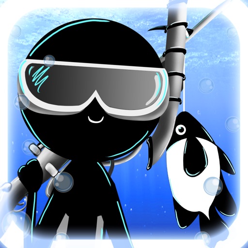 A Stickman Spear Fishing Adventure