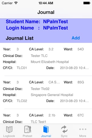 NPalm Nursing Assessment screenshot 4