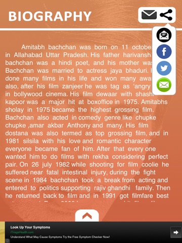 Amitabh Bachchan HD screenshot 3